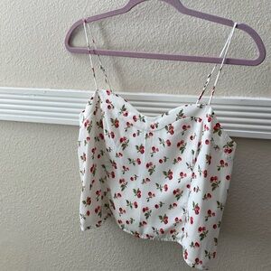 Cherry top super cute with jeans!